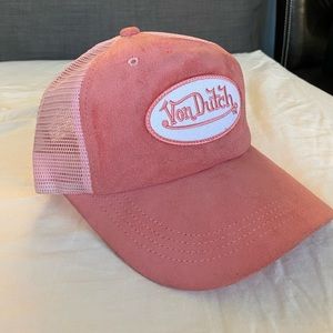 Pink Von Dutch Trucker Hat